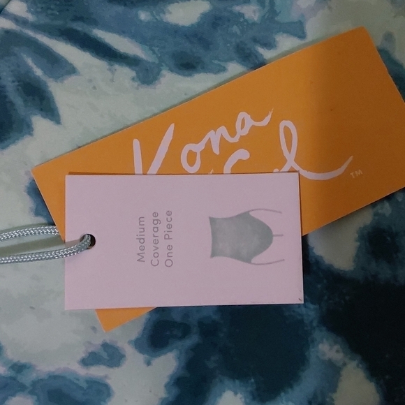 Shoulder Tie Square Neck Medium Coverage One Piece Swimsuit | Kona Sol | X Large - Picture 11 of 11